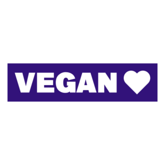 Vegan Decal (Purple)